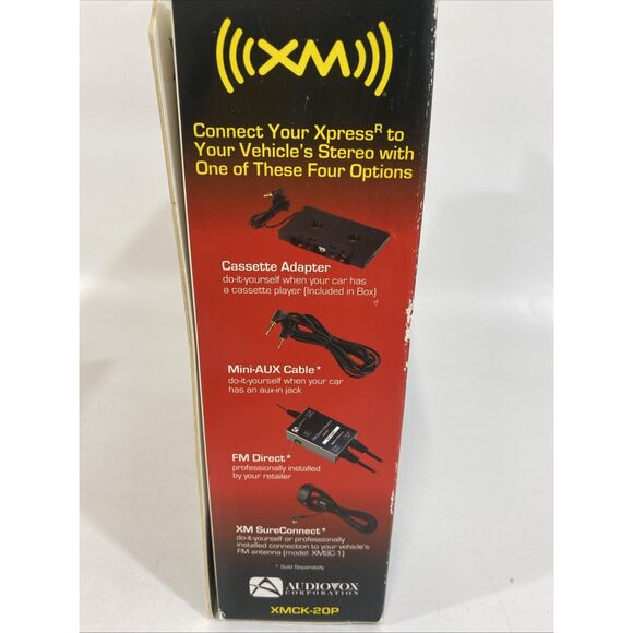 Audiovox XpressR XMCK20P For XM Car & Home Satellite Radio Receiver - Picture 3 of 7